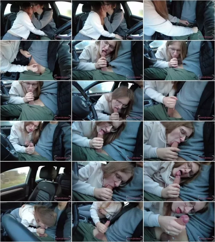 CoupleIntimacy - Saftiger Blowjob im Auto - Werden wir erwischt [FullHD 1080p] (MDH)