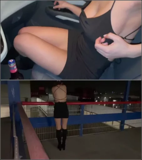 annacute - Schlampe bekommt schnellen Creampie im Parkhaus [FullHD 1080p] (MDH)