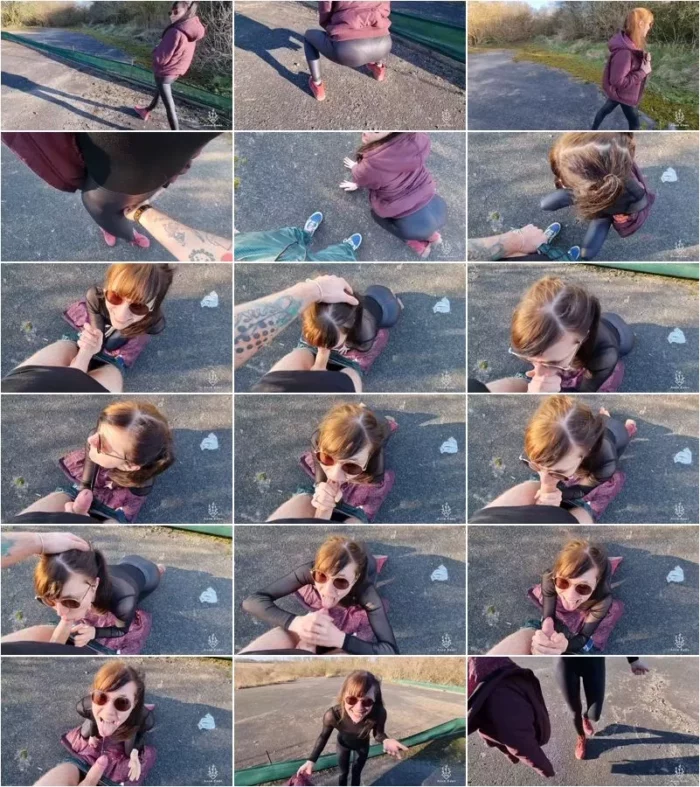 Anne-Eden - UNCUT - Spermastau auf der Stra?e umblasen [FullHD 1080p] (MDH)