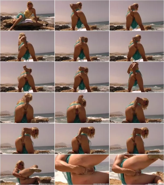 Sindy Rose - Sindy Rose in schoolgirl micro bikini self fist her ass on the beach and anal prolapse 06.04.2023 [FullHD 1080p] (Anal Fisting)