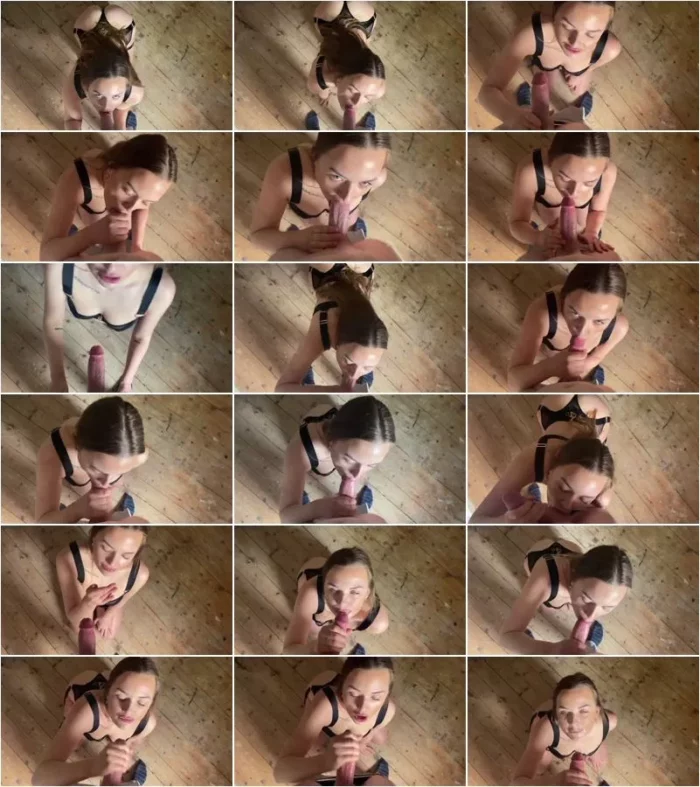 Elenarebelle - Fette Gesichtsbesamung in verlassener Nachbarswohnung [FullHD 1080p] (MDH)