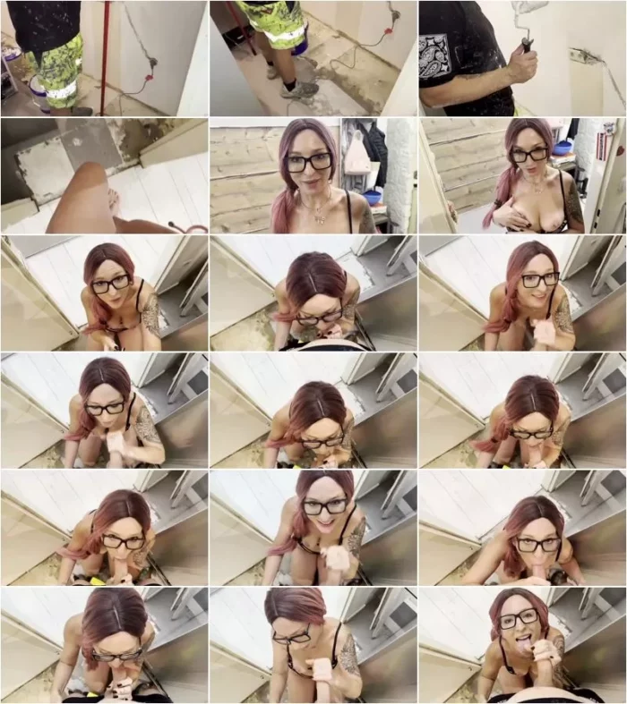 sexyrachel846 - Ich zeige dem Handwerker wo der Hammer hangt - Willst du das ich dich das nachste mal beauftrage [FullHD 1080p] (MDH)