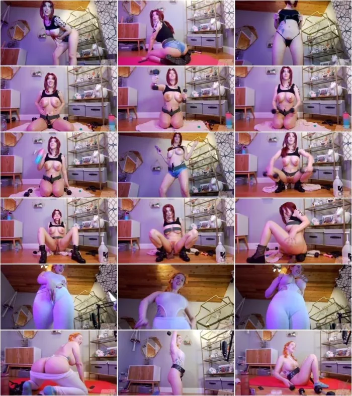 princessberpl - MV Live: Workout Cumpilation Part 2 (13.06.2023) [HD 720p] (Dildo)