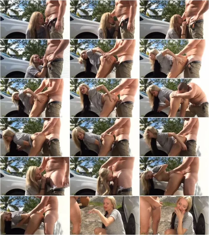 AlyssiaSuxx - OMG - Mann meiner besten Freundin in ihrem Garten gefickt [HD 720p] (MDH)