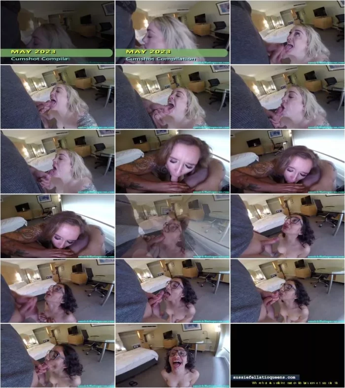 Alice Blush, Little Miss Thickness, Gypsy Zareen - May 2023 Cumshot Compilation 27.05.2023 [FullHD 1080p] (Aussie Fellatio Queens)