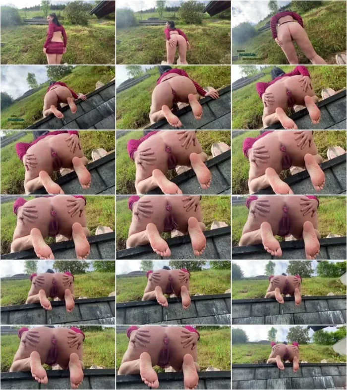 Viola_Beck - Public-Outdoor-NS mit ANAL PLUG [FullHD 1080p] (MDH)