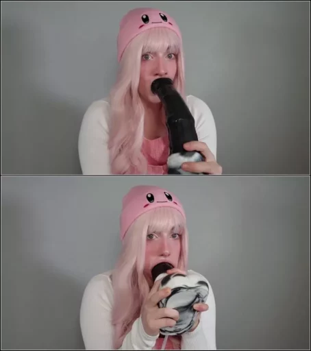 MissPrincessKay - Kirby Vs Large Bad Dragon Chance Deepthroat Throat Fucking 05.07.2023 [FullHD 1080p] (Dildo)