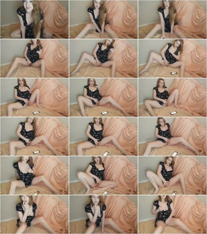 MissPrincessKay - Big Orgasm While Watching Lesbian Porn [FullHD 1088p] (Dildo)