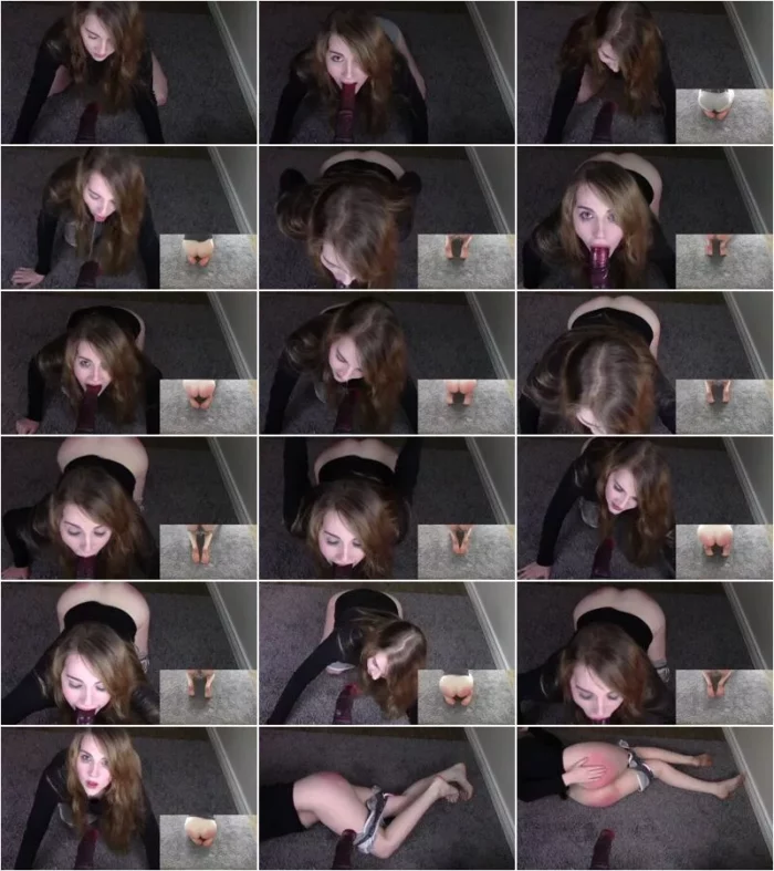 MissPrincessKay - Extreme Deepthroat Ass Slapping Roleplay [FullHD 1080p] (Dildo)