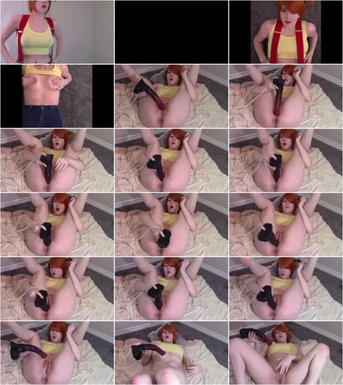 MissPrincessKay - Misty Fucks A Wild Rapidash [FullHD 1080p] (Dildo)