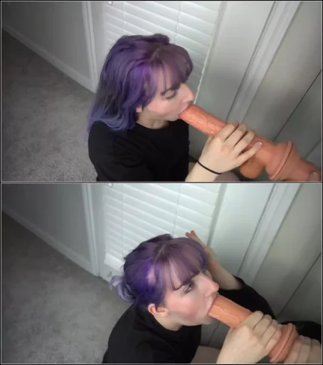 MissPrincessKay - Arm Sized Dildo Hard Deepthroat Gagging [FullHD 1080p] (Dildo)