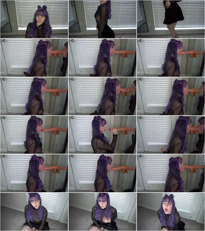 MissPrincessKay - Deepthroat Challenge Spitty And Messy [FullHD 1080p] (Dildo)