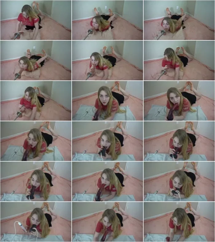 MissPrincessKay - Deepthroat Throatfucked And Throatpie [FullHD 1080p] (Dildo)