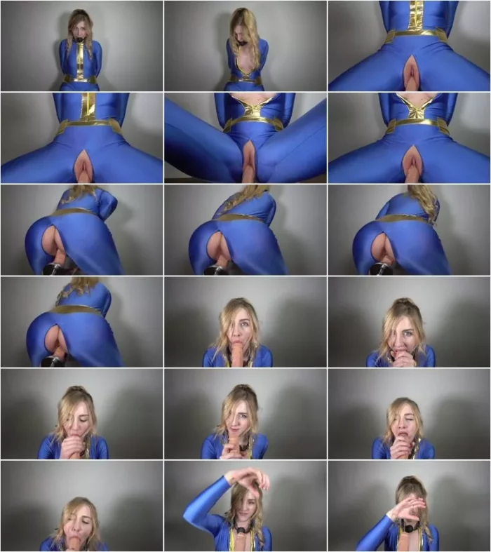 MissPrincessKay - Fallout Vault Girl Tied Up And Fucked [FullHD 1080p] (Dildo)