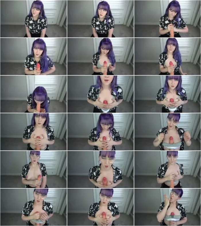 MissPrincessKay - Stepsister Tiny Tits Tries To Do Tit Job [FullHD 1080p] (Dildo)