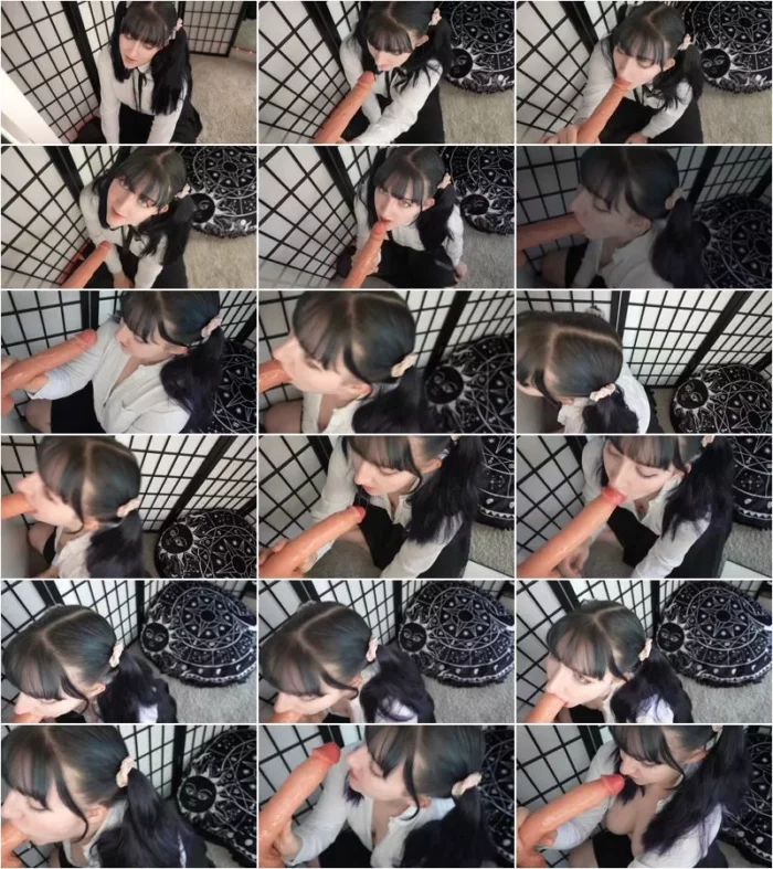 MissPrincessKay - Daddy Teaches Daughter To Deepthroat [FullHD 1080p] (Dildo)