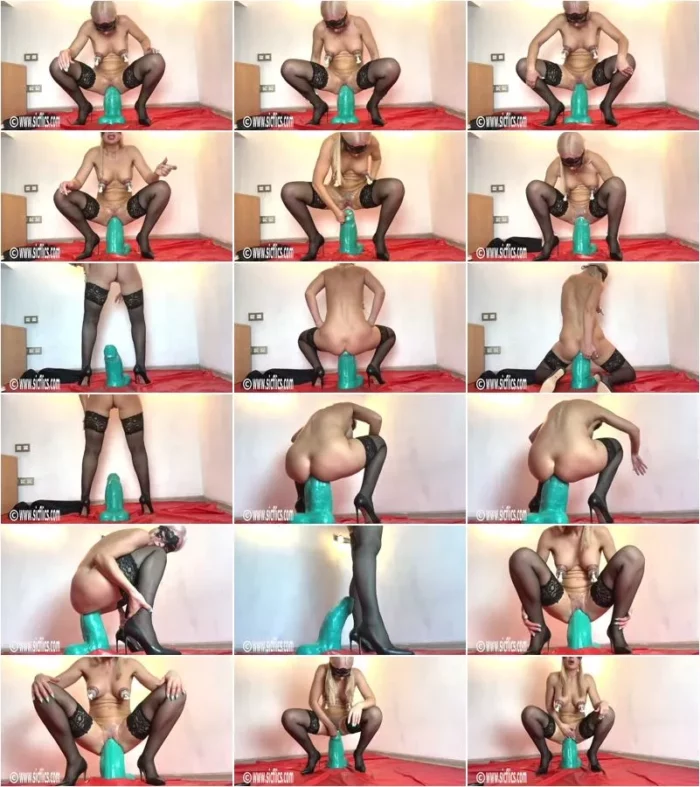 CrazyWifeSlut  - Hot wife fucks Goliath dildo (19.07.2023) [FullHD 1080p] (Sicflics)