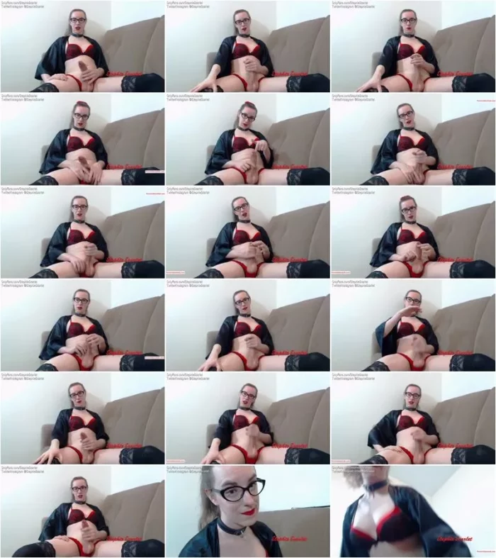 Stephie Scarlet - Tgirl Mistress POV BJ Instruction [HD 720p] (Trans)