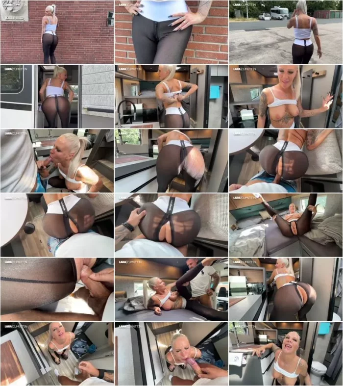 Lara-CumKitten - Bubble Butt Hobbyhure an der A57 gefickt - Neue Schnnellfick Leggings getestet [FullHD 1080p] (MDH)
