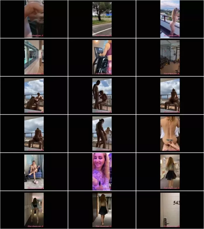 Elisa dreams - Flashing in public and Sex in Barcelona (Day1) 25.09.2020 [FullHD 1080p] (Elisa-dreams)