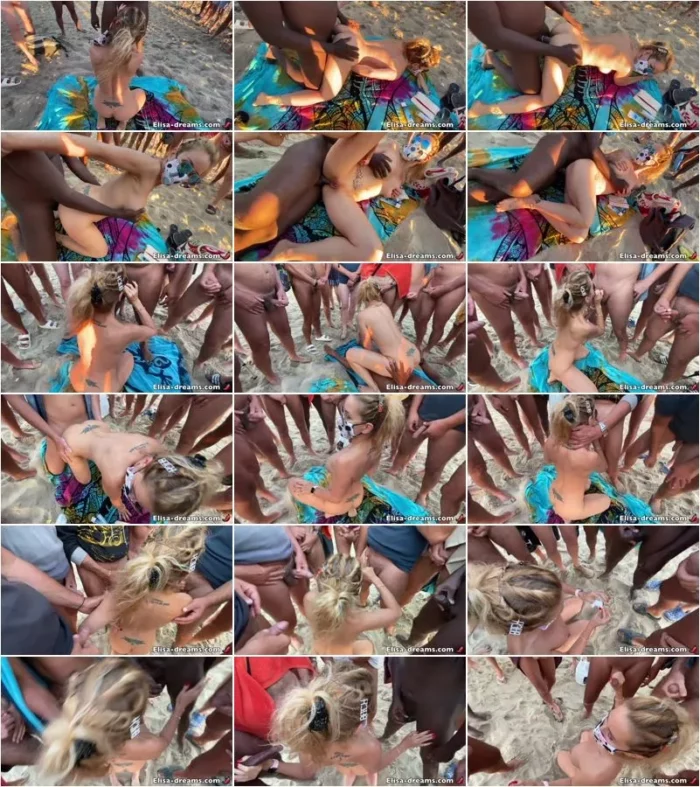 Elisa dreams - Sex Challenge 2020 - (Anal) Sex with random voyeurs at the beach 19.11.2020 [FullHD 1080p] (Elisa-dreams)