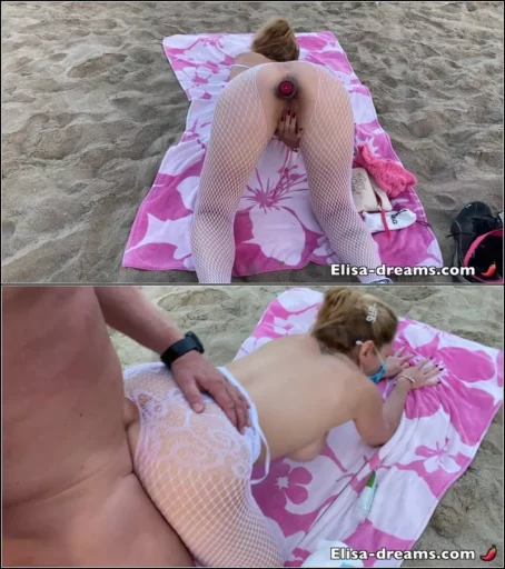 Elisa dreams - Sex Challenge 2020 - Masturbation and Sex at beach 31.12.2020 [FullHD 1080p] (Elisa-dreams)
