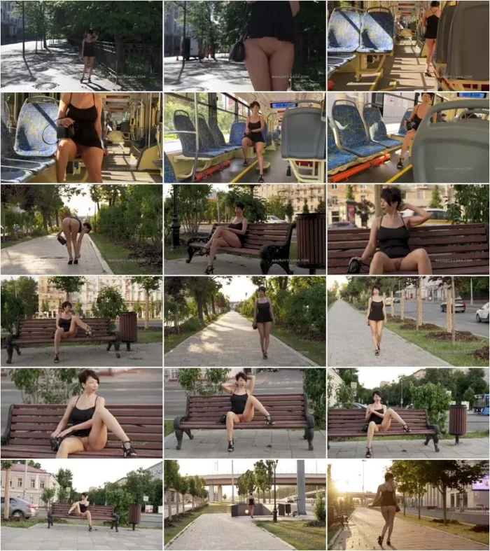 Naughty Lada - Black mini dress [UltraHD/4K 2160p] (Naughty-Lada)