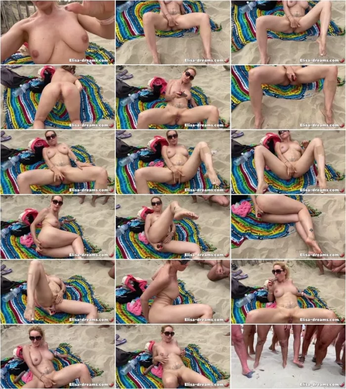 Elisa dreams - Sex Challenge 2020 - Dildoing all my holes in front of some voyeurs at beach 09.07.2021 [FullHD 1080p] (Elisa-dreams)