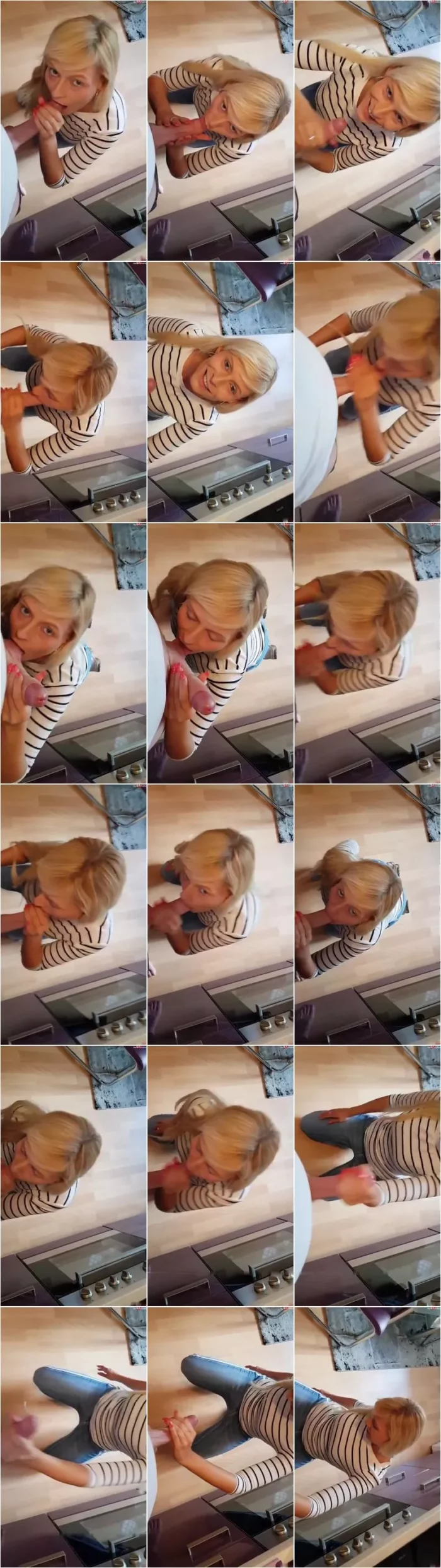 SamAngel - Blowjob beim Kochen der Koch war zu Geil volle Spermaladung [FullHD 1080p] (MDH)