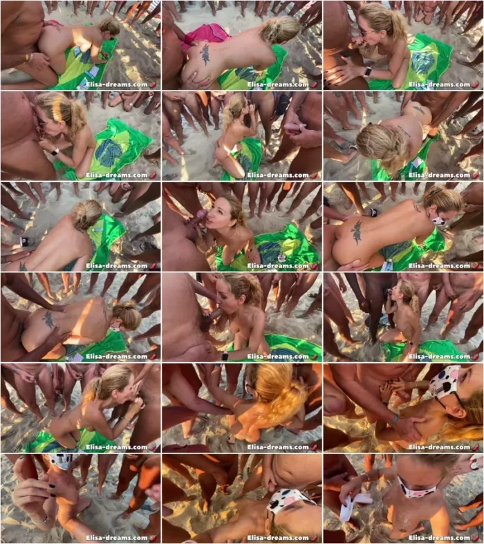 Elisa dreams - Sex Challenge 2020 - Fucked by 10 random guys and 18 Cumshots at beach 02.09.2021 [FullHD 1080p] (Elisa-dreams)