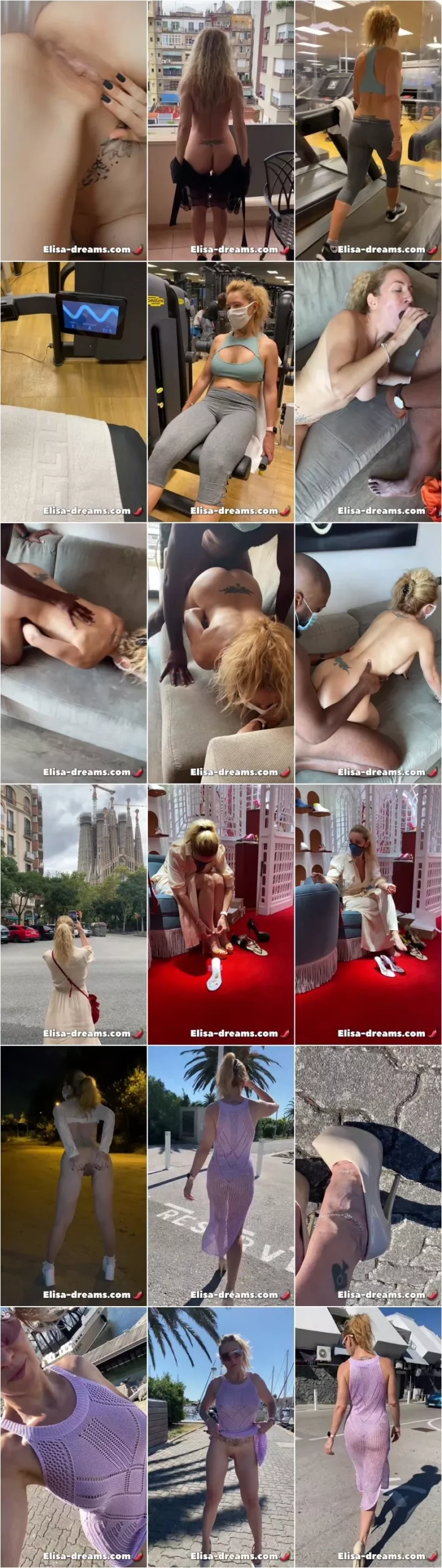 Elisa dreams - Sex Challenge 2020 - Naughty Story : Flashing and Interracial Sex 23.09.2021 [UltraHD/2K 1920p] (Elisa-dreams)