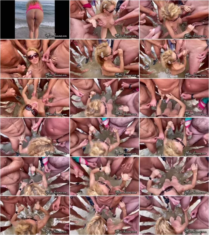Elisa dreams - Having fun at beach with many voyeurs 18.11.2021 [FullHD 1080p] (Elisa-dreams)
