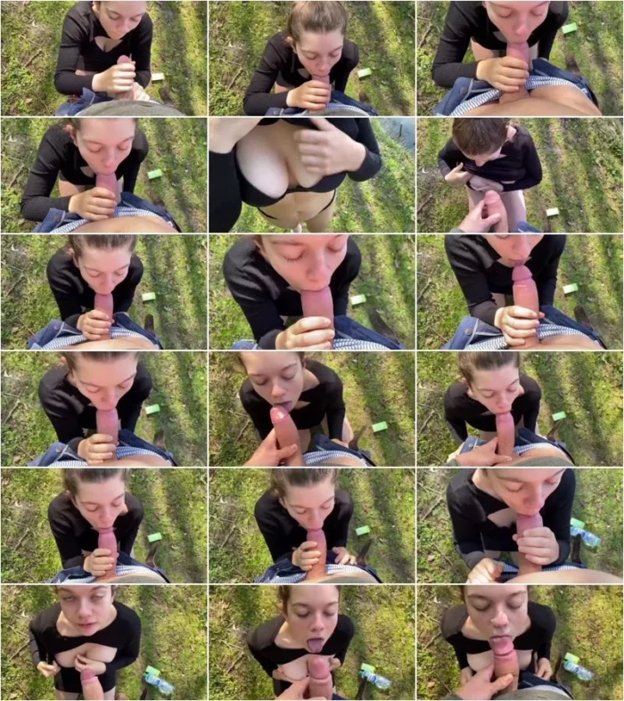 YoungStudent69 - VOLL INS GESICHT GESPRIZT - Ich blase seinen Monsterschwanz [HD 720p] (MDH)