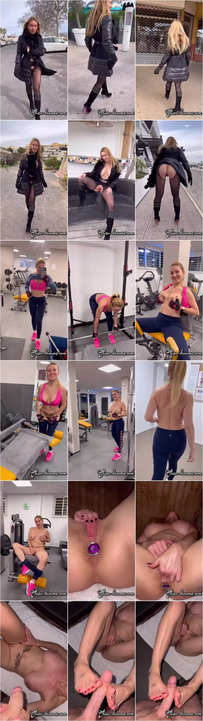 Elisa dreams - Flashing and Naughty stuff made during the last weeks 08.07.2022 [UltraHD/2K 1920p] (Elisa-dreams)