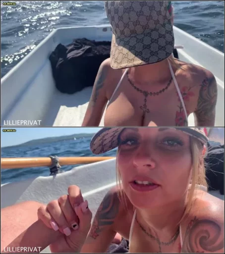 LilliePrivat - Fick mich au einem f Boot , mir egal ob wir erwischt werden - Creampie [FullHD 1080p] (MDH)