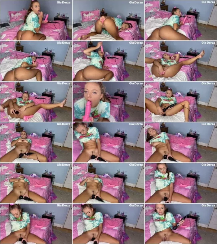 GiaDerzaBooty - Anal makes me cum harder [FullHD 1080p] (Dildo)