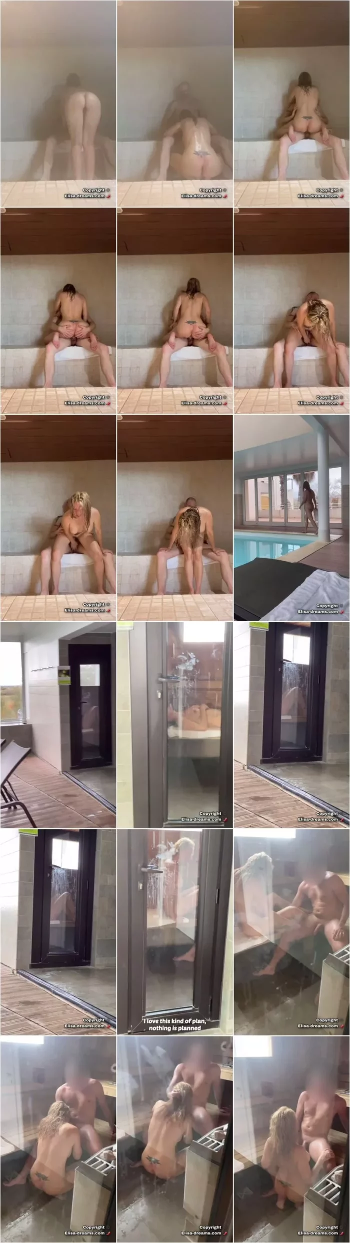 Elisa dreams - Cuckold video: Masturbated while sucking a stranger in a sauna 23.05.2023 [UltraHD/2K 1920p] (Elisa-dreams)