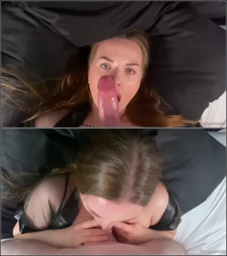Elenarebelle - Mit blowjob geweckt und Spermafresse fur mich [FullHD 1080p] (MDH)