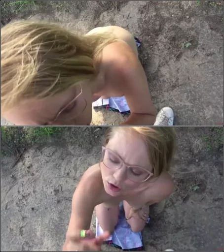 LeniFuchs - Mein erster Blowjob hier - Ich will den Schwanz einfach haben [FullHD 1080p] (MDH)