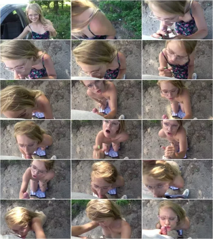 LeniFuchs - Mein erster Blowjob hier - Ich will den Schwanz einfach haben [FullHD 1080p] (MDH)