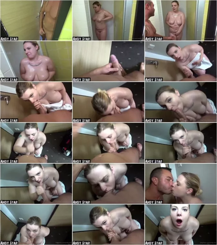 Andy-Star - Deepthroat Blowjob fur den Spanner alles in den Mund gespritzt [HD 720p] (MDH)