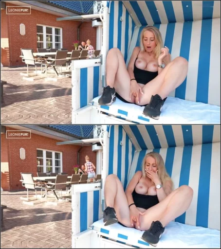 Leonie-Pur - Verruckt - Vor den Hotelgasten beim Fruhstuck gefingert [UltraHD/4K 2160p] (MDH)
