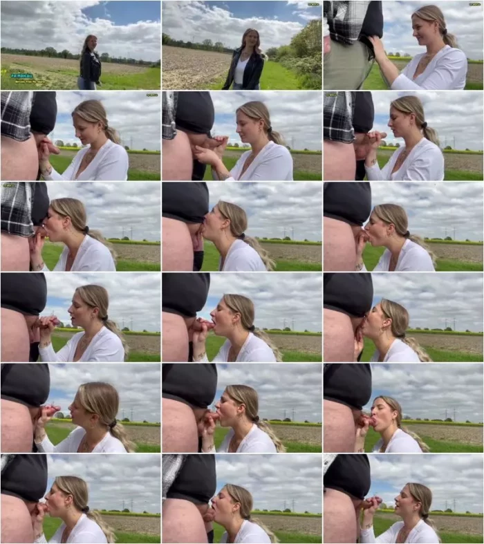 Manja1998 - Mit einem Outdoor BLOWJOB uberrascht [HD 720p] (MDH)