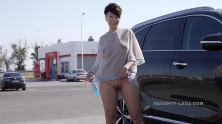 Naughty Lada - Naughty traveling by car [UltraHD/4K 2160p] (Naughty-Lada)