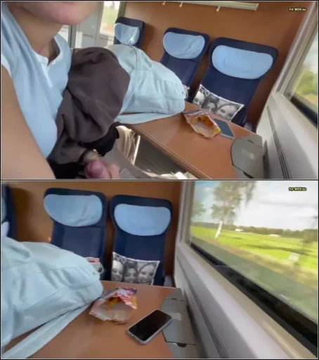 annacute - 19-Jahrige holt mir im Zug einen runter und nimmt meinen Schwanz in den Mund, fast erwischt worden [FullHD 1080p] (MDH)