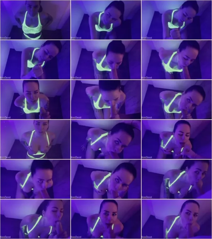 Noradevot - Geiler Schwarzlicht Blowjob [FullHD 1080p] (MDH)