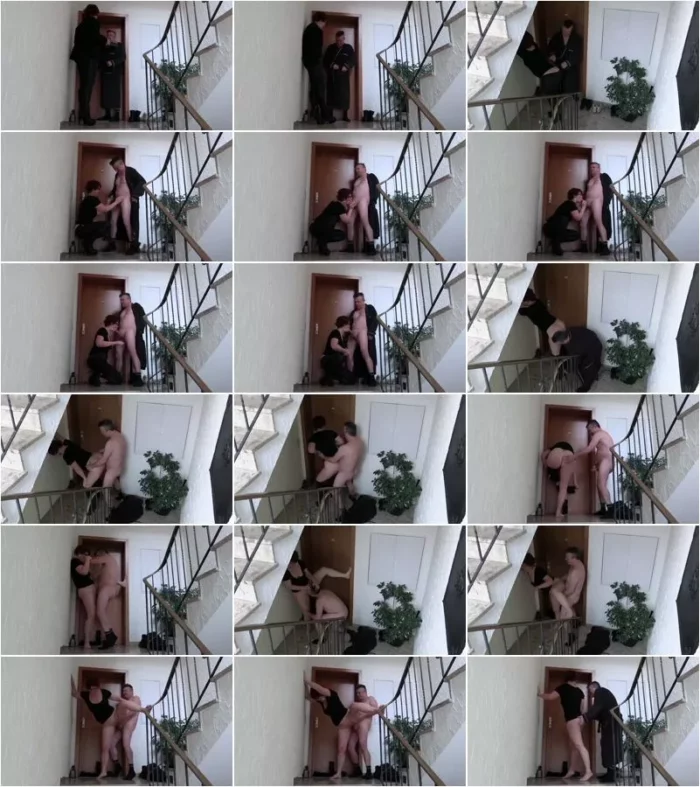 Popp-Sylvie - Ehefrau ist hinter der Tur und davor wird gefickt [FullHD 1080p] (MDH)