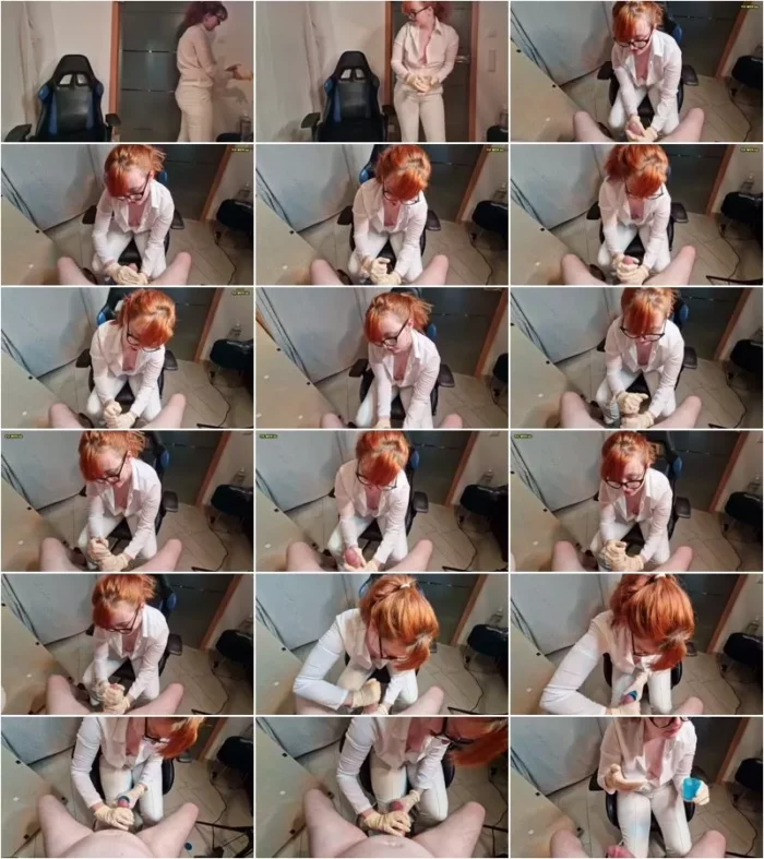 Iva_Sonnenschein - POV - Spremaproben-Entnahme mit Frau Dr. Sonnenschein [FullHD 1080p] (MDH)