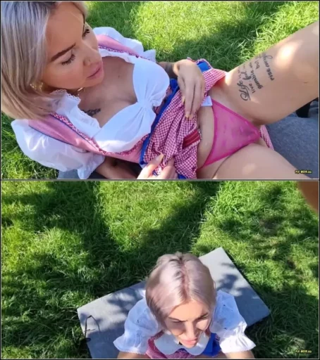 Lara_Bergmann - Lara blast im Dirndl am Oktoberfest [FullHD 1080p] (MDH)