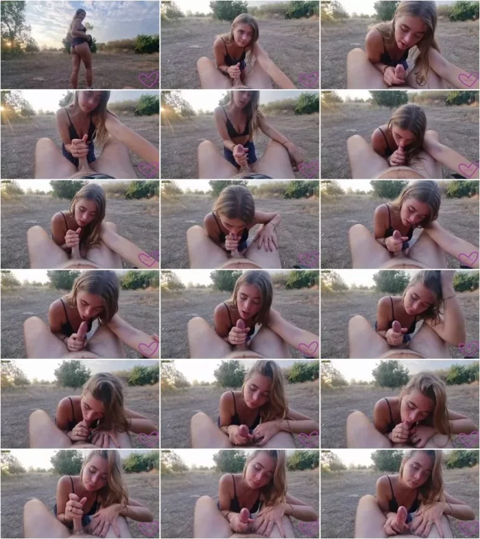 Tobey_for_real - Jades - Geiler Handjob und Blowjob beim Sonnenuntergang [FullHD 1080p] (MDH)